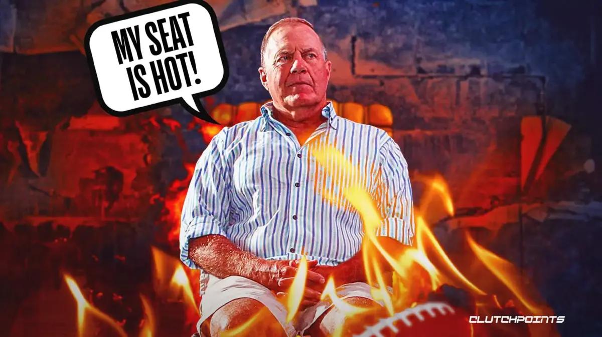Patriots head coach Bill Belichick's job security has rapidly declined this season.